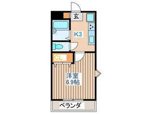 キャッスルパーク南仙台の間取り