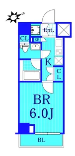 弐番館【7階】の間取り