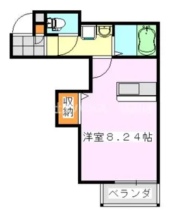 エクセリーヌ【1階】の間取り