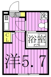 RBR 関原 2【3階】の間取り