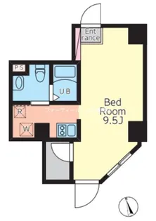 Bloom Tower Ueno【7階】の間取り