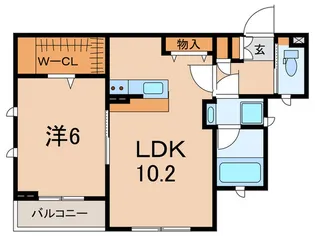 エテルノ本駒込【2階】の間取り