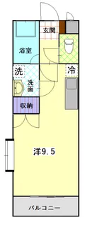 クレアージュ【1階】の間取り