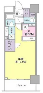 スタイリオ品川中延【11階】の間取り