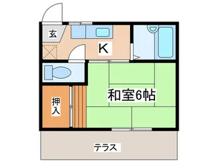 SKハイム【1階】の間取り