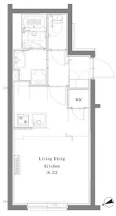 プロスタイルウェルス亀戸水神【2階】の間取り