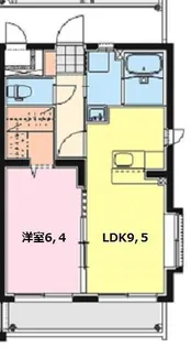 エンデバー【1階】の間取り