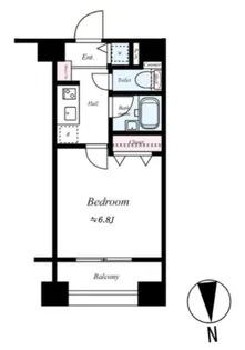 OLIO早稲田【11階】の間取り