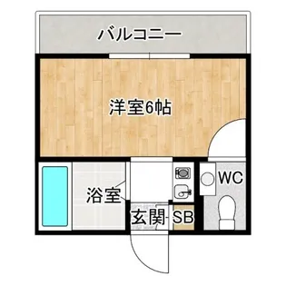 ラビタ柳町I【2階】の間取り