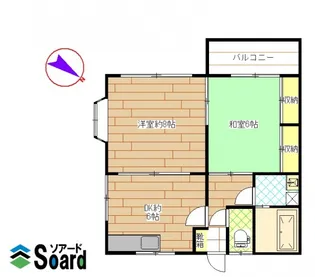 フォレスト伊香保【2階】の間取り