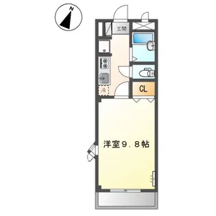 ディアコート・S【2階】の間取り