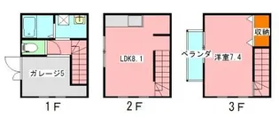 タワーズ【1階】の間取り