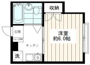コーポカイチ【2階】の間取り