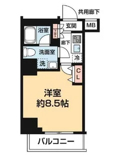 ARCOBALENO HORIKIRISHOBUEN【2階】の間取り