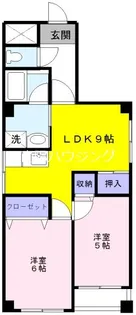 ローズガーデン【3階】の間取り