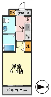 クレヴィスタ新小岩【3階】の間取り