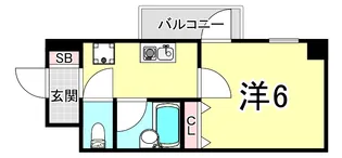 松下ハイツ瑞穂通【2階】の間取り