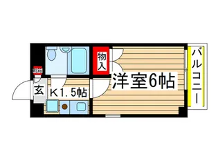 グランア-バン志木【2階】の間取り
