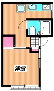 井出アパート【2階】の間取り