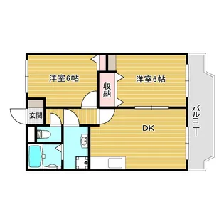 グランヴィラ1【2階】の間取り