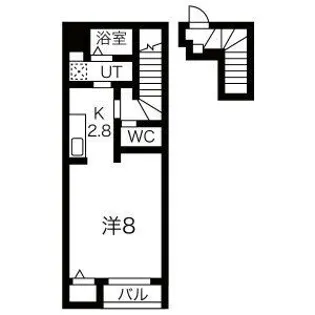 モカハウス【2階】の間取り