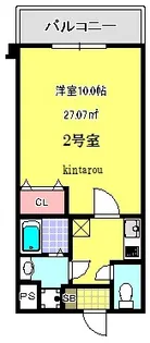 RIVAGE【3階】の間取り