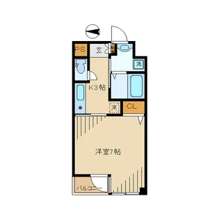 アンベリールK【2階】の間取り