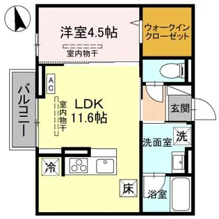 D-TOJO【1階】の間取り