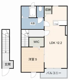 サンセレーノ【2階】の間取り