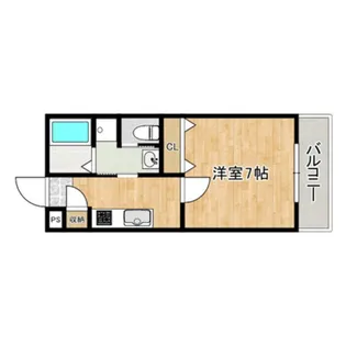 レクシア大供【1階】の間取り