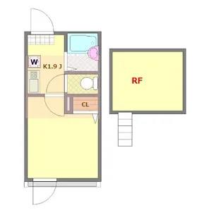 MK六町【3階】の間取り