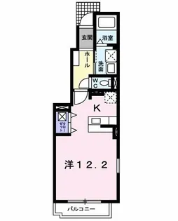 フラン メゾン【1階】の間取り