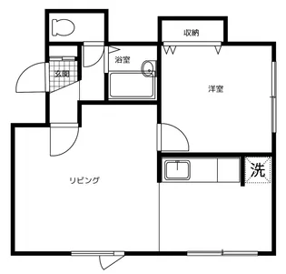 Heim Krone【1階】の間取り