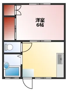 メゾンフセキ【1階】の間取り