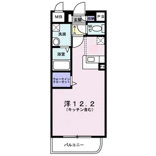 アンジュ アビタシオン【2階】の間取り