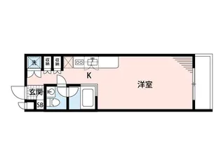 グレースコート府中【2階】の間取り