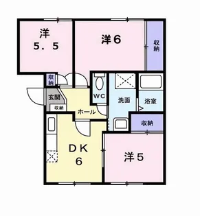 M3蔵波台【1階】の間取り