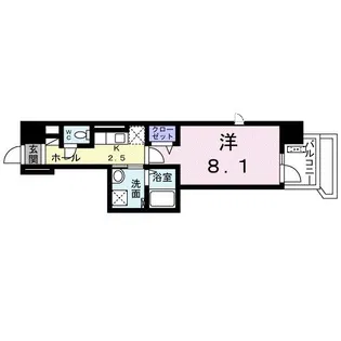 La Plage Shonan【5階】の間取り