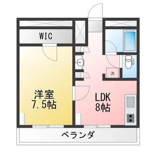 サンシャイン高砂駅前【2階】の間取り