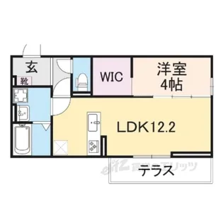 アリア大江【3階】の間取り