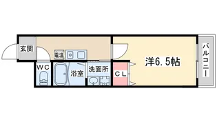 ノブ西梅田【2階】の間取り