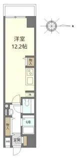 コーストワン【9階】の間取り