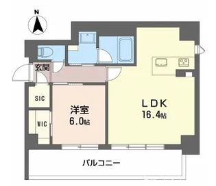 グランセレニオ江坂【2階】の間取り