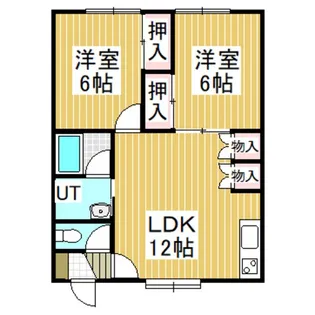 フォルトゥーナ【1階】の間取り