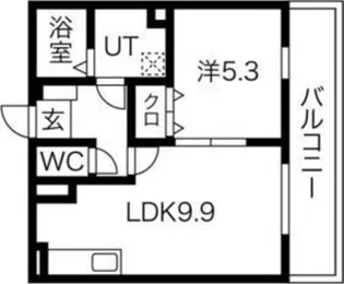 メゾン ルノアール【2階】の間取り