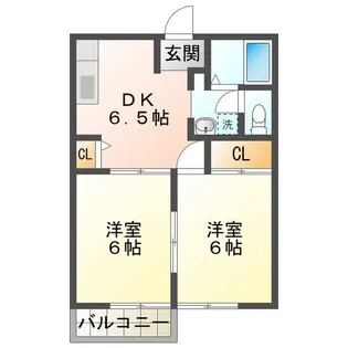 セントヒルズ【2階】の間取り