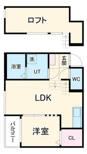 アクアマリン志賀本通【2階】の間取り