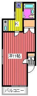 ポンシィプレ【1階】の間取り