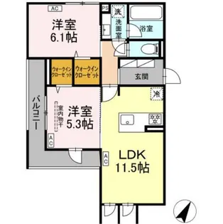 和~nagomi~【3階】の間取り