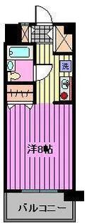 ミレニアム北浦和A棟【5階】の間取り